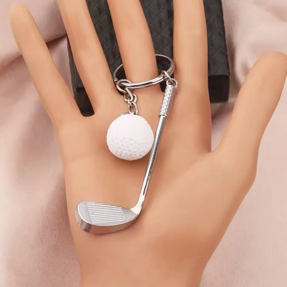 Golf Keychain Golf Ball Jewelry Golf Lovers